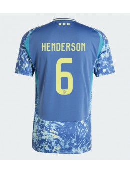 Ajax Jordan Henderson #6 Replika Borta Kläder 2024-25 Kortärmad